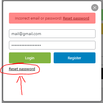Resetting your password for your Super Forms account